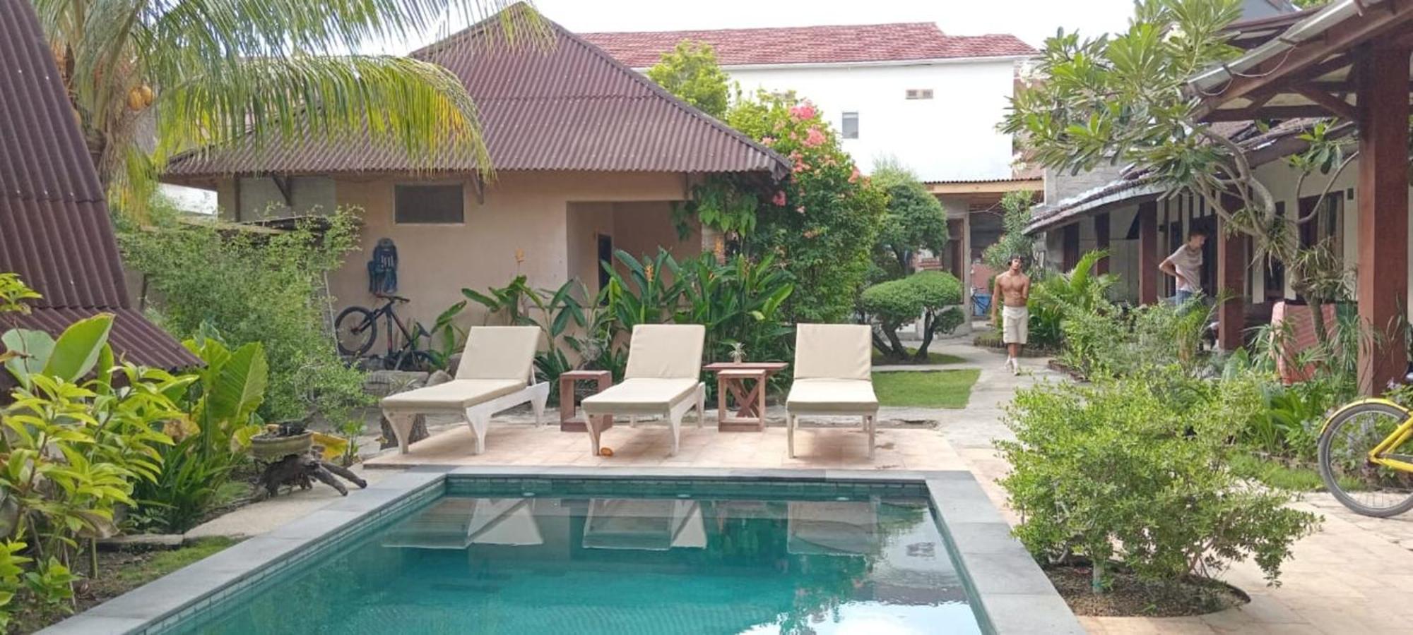 D'Gilian Bungalow Gili Trawangan Exteriér fotografie