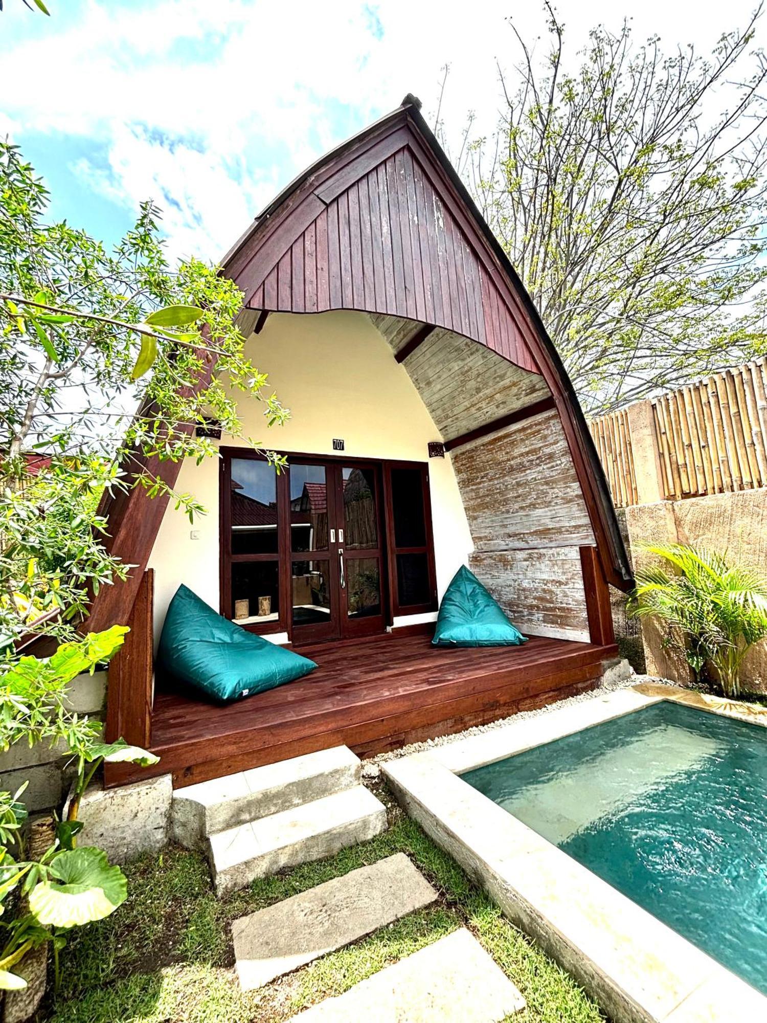 D'Gilian Bungalow Gili Trawangan Exteriér fotografie